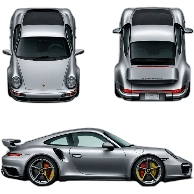 Porsche 911 turbo S emoji