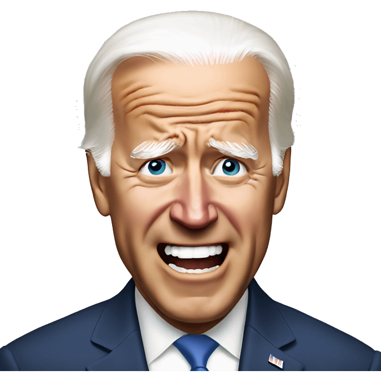 Joe Biden crying emoji