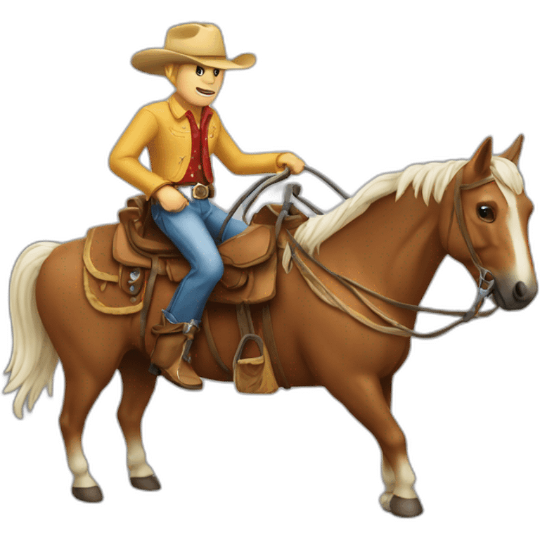 voiture-de-cowboy emoji