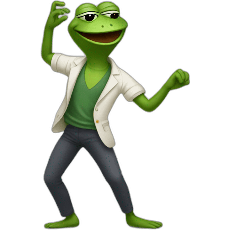 Dancing pepe emoji