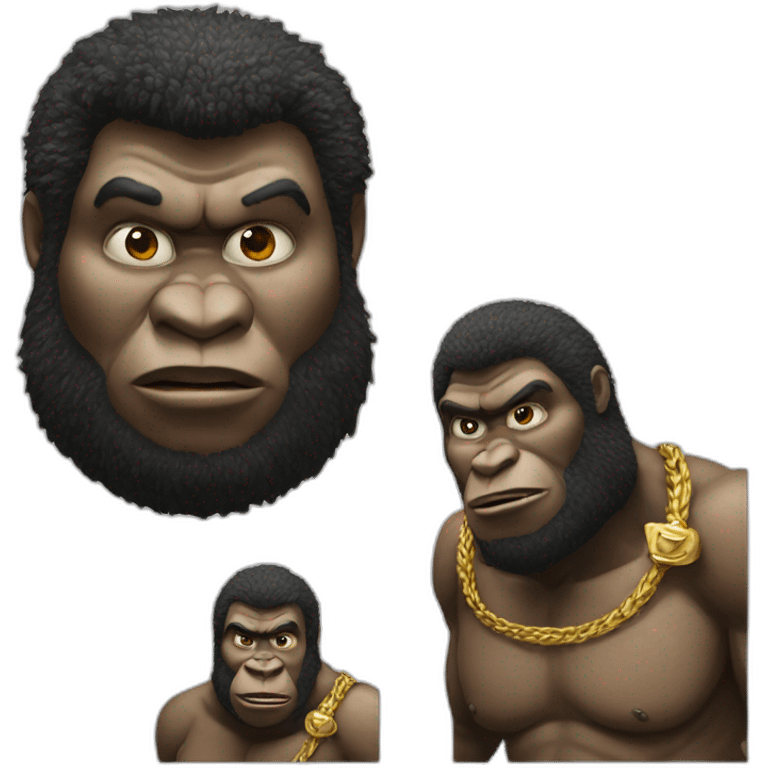 fat fat fat king kong emoji