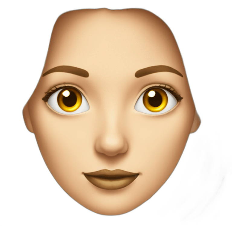 bitcoin in the eyes of a beautiful blonde woman  emoji