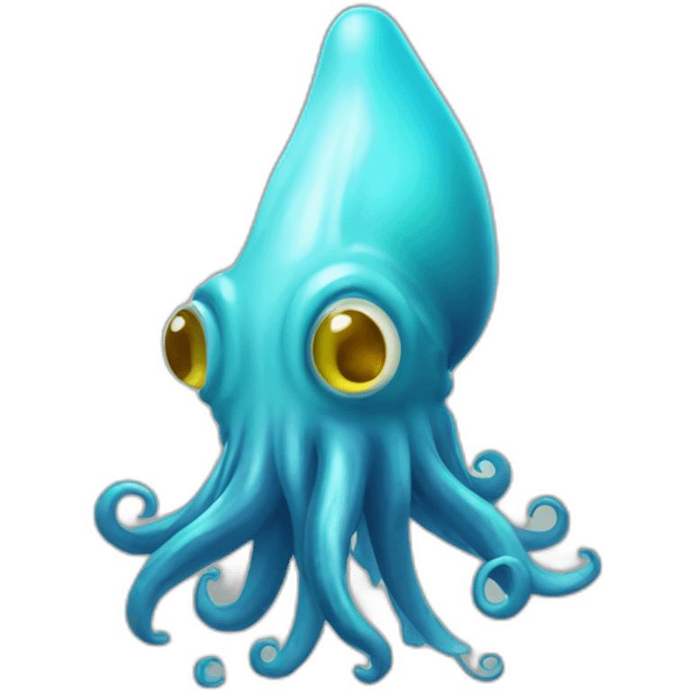 sanitized squid emoji