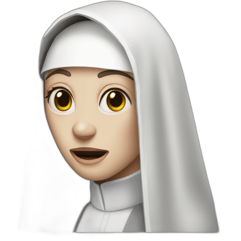 the nun horror movie conjuring emoji