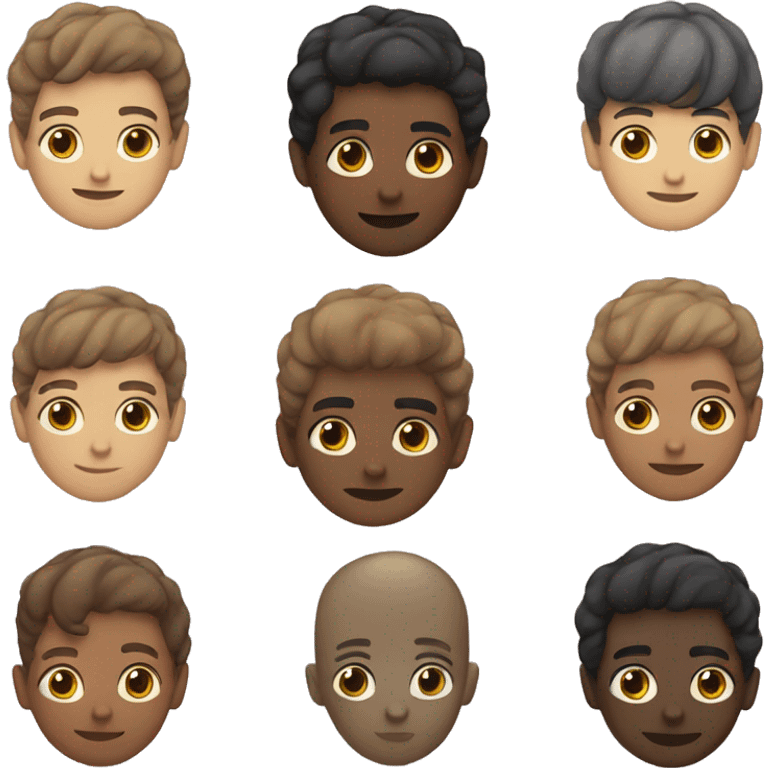 Cute Homo sapiens emoji