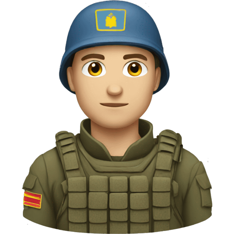 Ukrainian soldier emoji