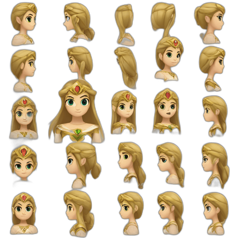 Princesse Zelda emoji