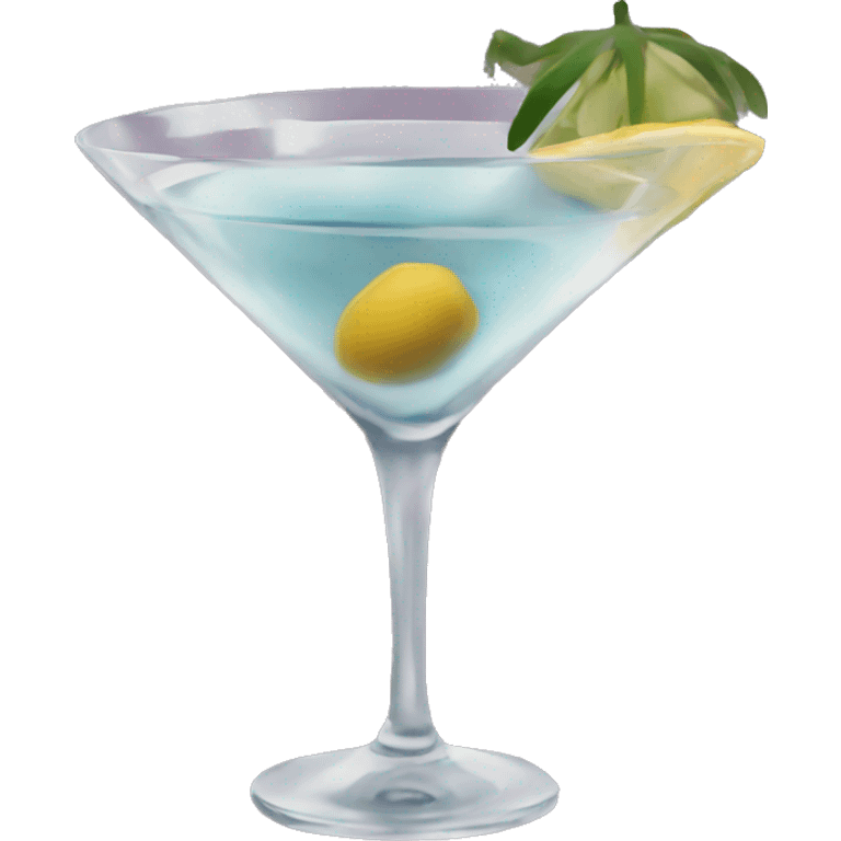 aesthetic martini emoji