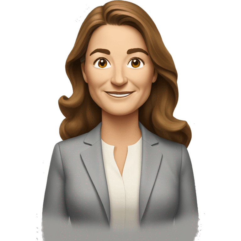 female startup founder Melinda Gates emoji