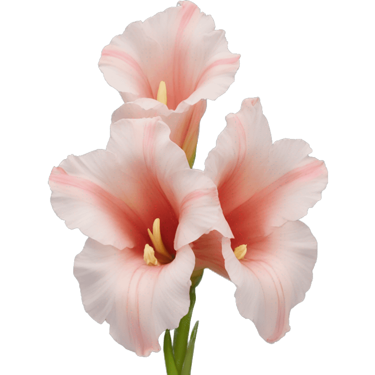 Gladiolus flower emoji