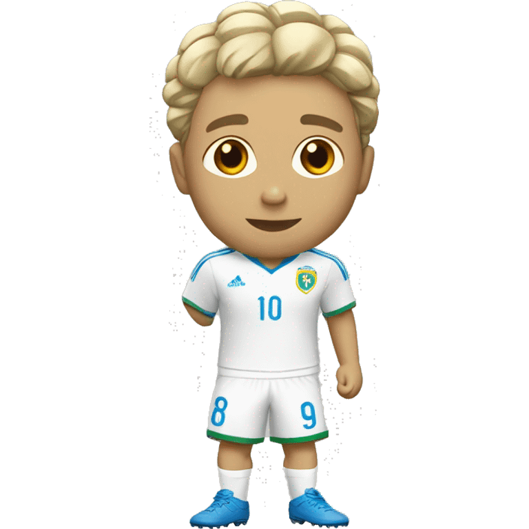 Un brésilien blanc qui joue au foot  emoji