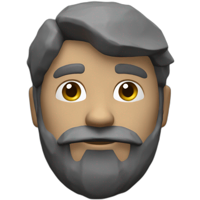 3d low poly random model emoji