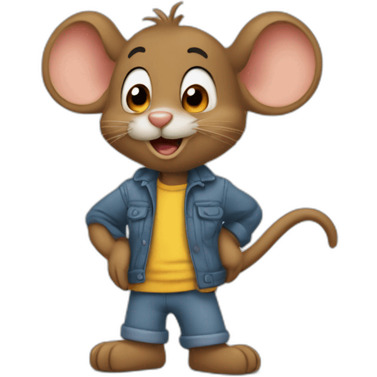 Jerry Mouse Cartoon  emoji