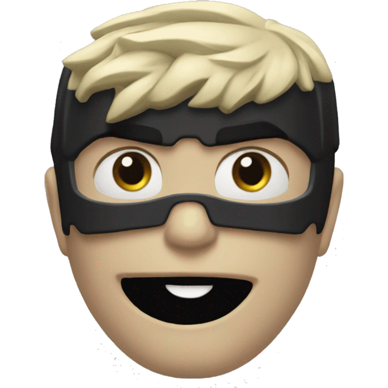 Batman ios 18 style ultra real emoji