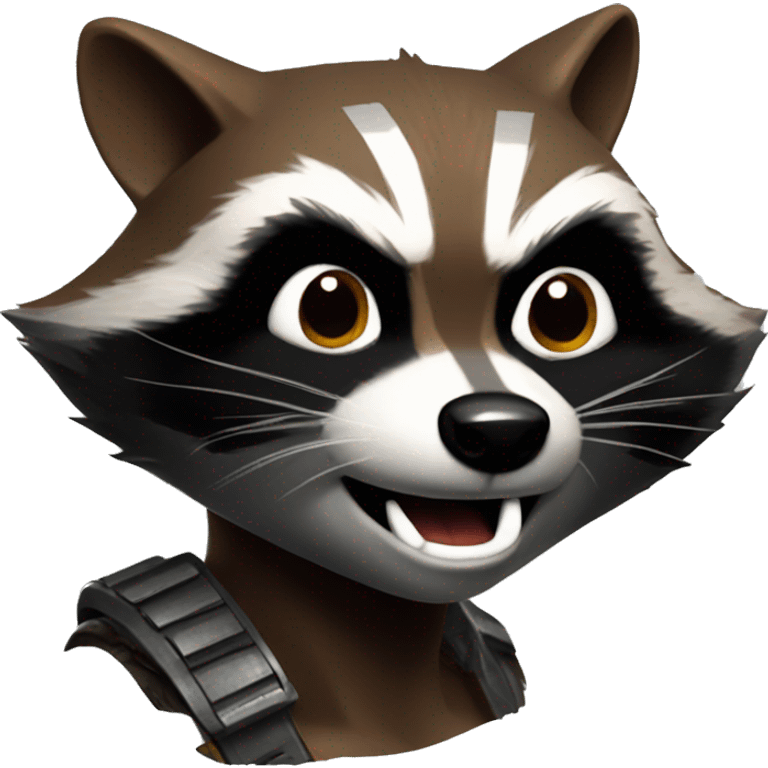 Rocket Raccoon from Marvel Rivals emoji