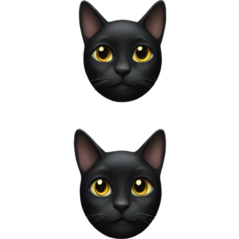 Black cat cars emoji