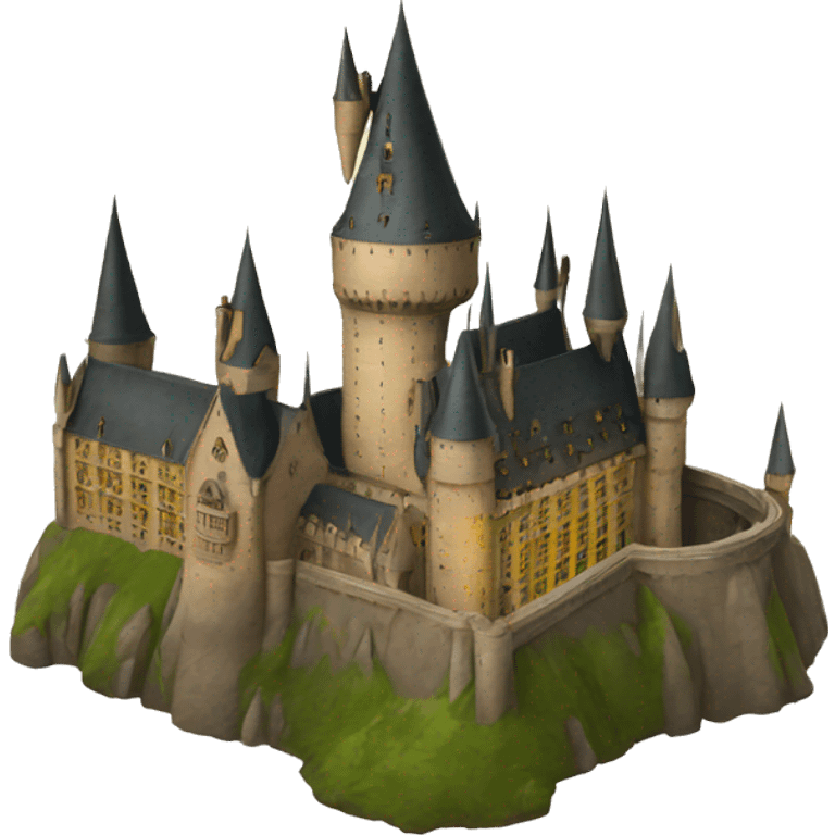 Hogwarts, the school emoji