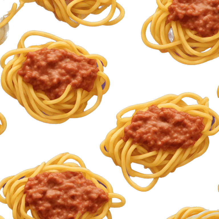 spaghetti bolognese emoji