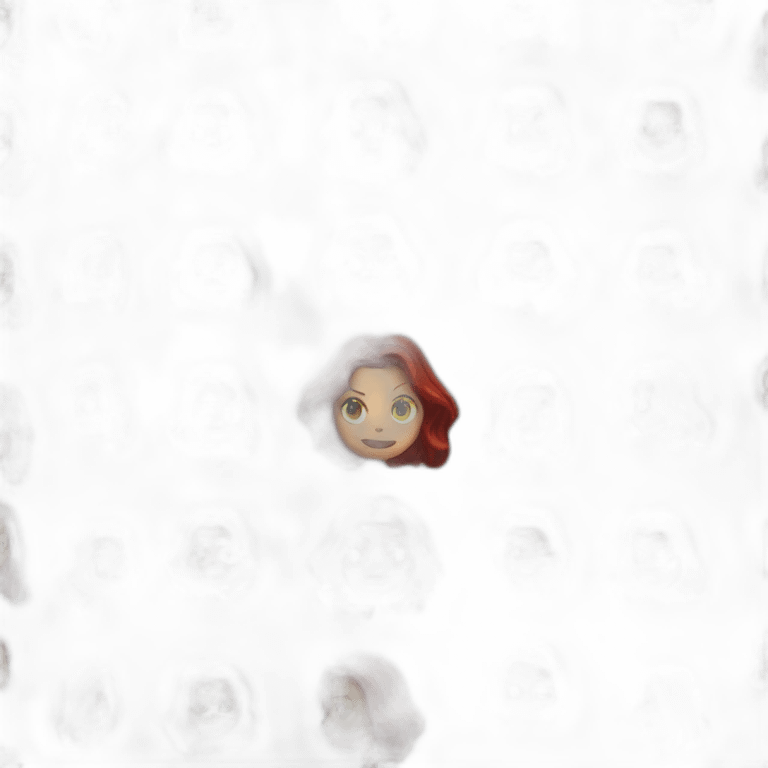 Marvel Black widow simbol emoji