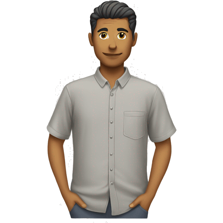 Shirt named zen emoji