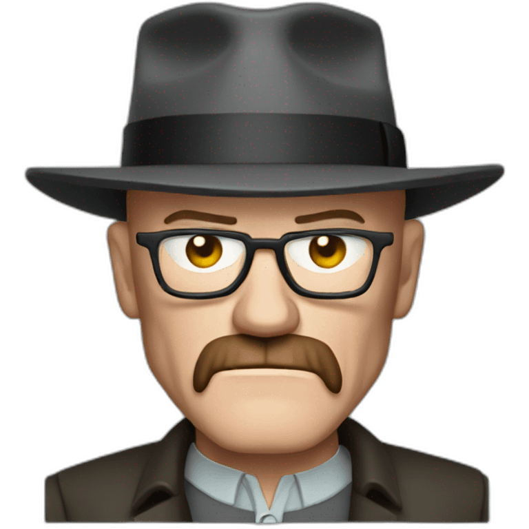 Heisenberg angry emoji