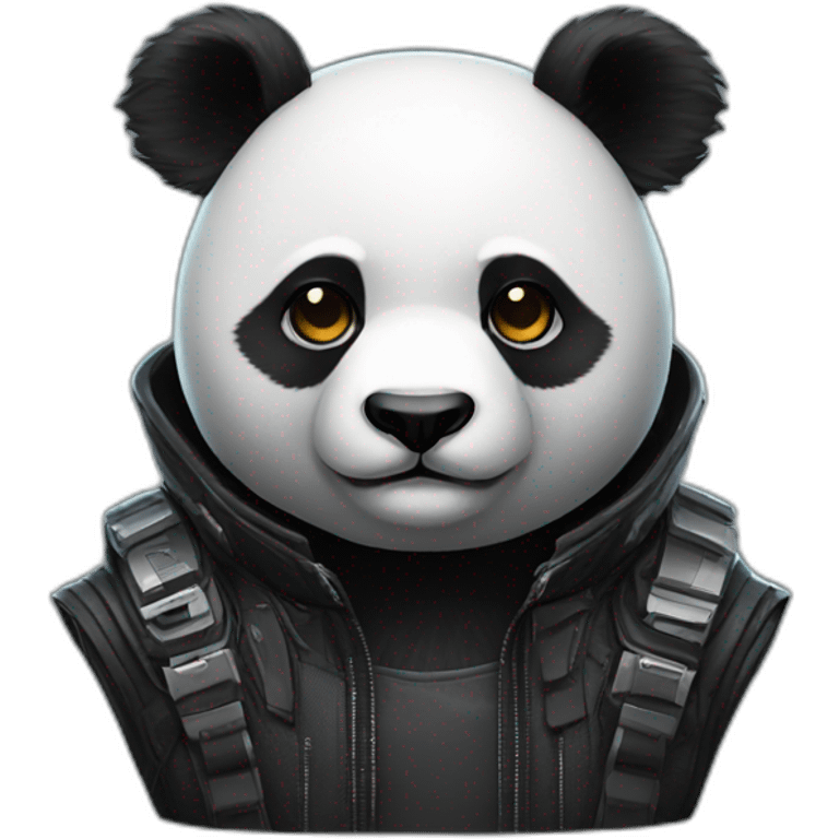 cyberpunk panda emoji