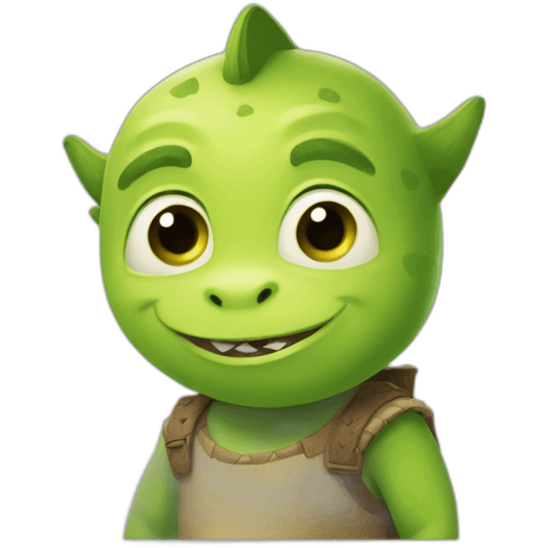 Sherk in love emoji