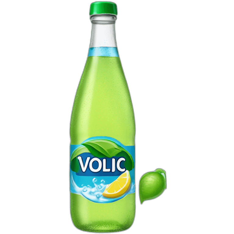 Bouteille d'eau volvic emoji