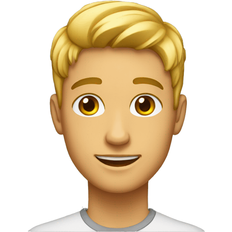 Joven con expansiónes  emoji