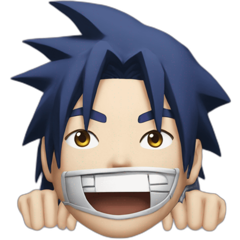 Naruto slaping sasuke emoji