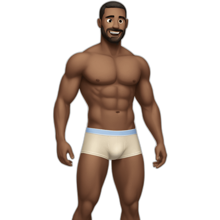 sexy man's underwear emoji