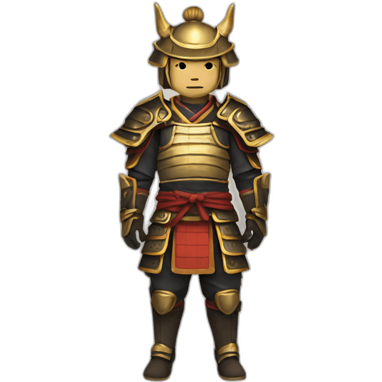 hideyoshi in warrior suit emoji