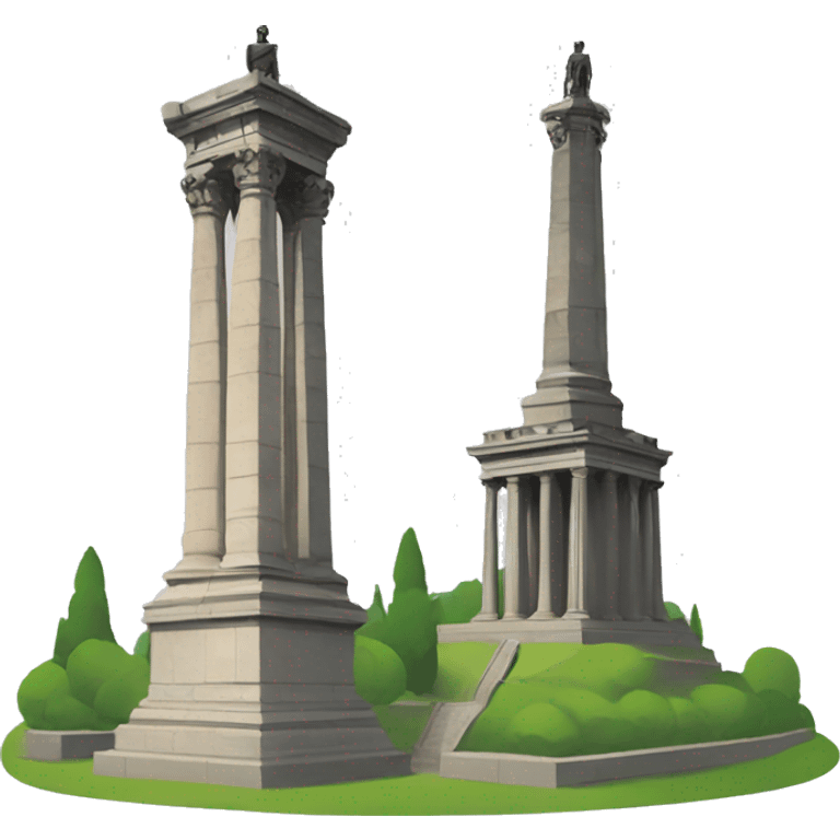 Scot monument emoji