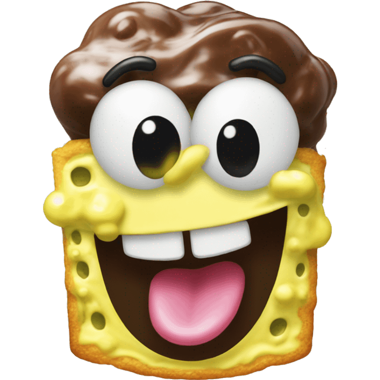 SpongeBob goofy goobers sundae  emoji