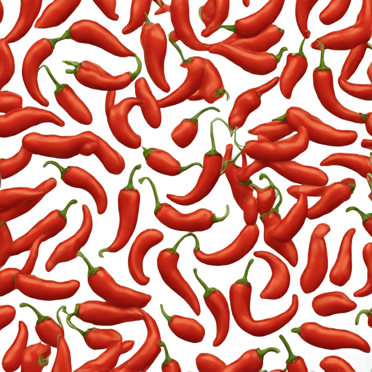 Delicious chili emoji