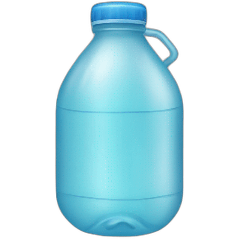 Botella de agua emoji