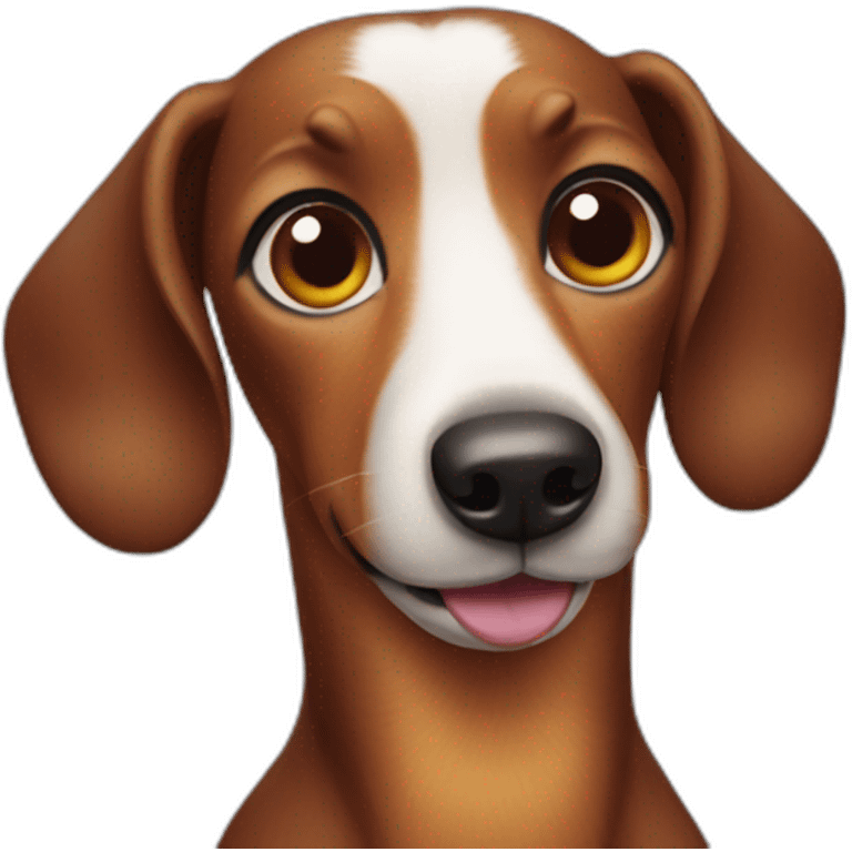 Scientific sausage dog emoji