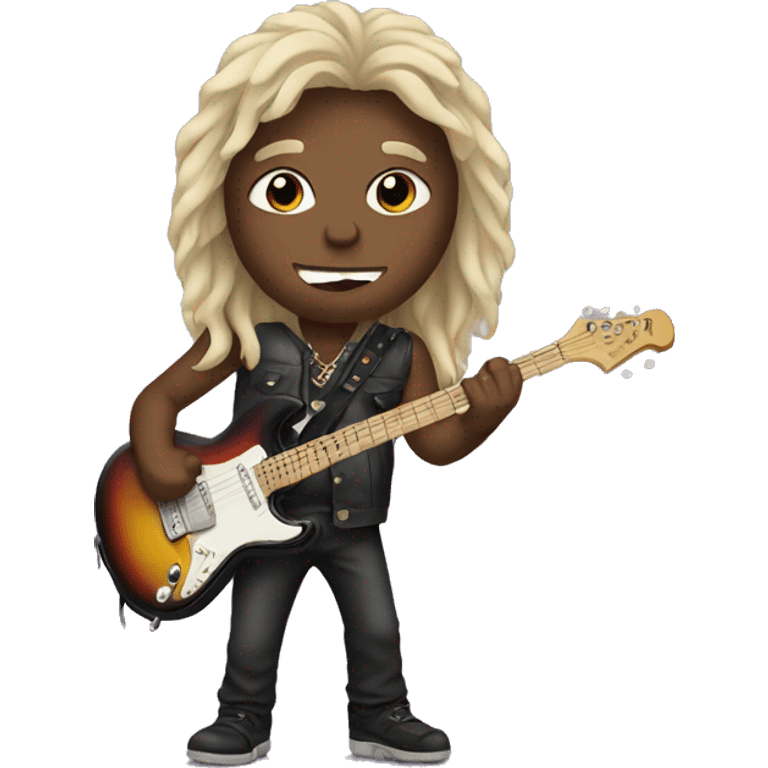 rock musician emoji