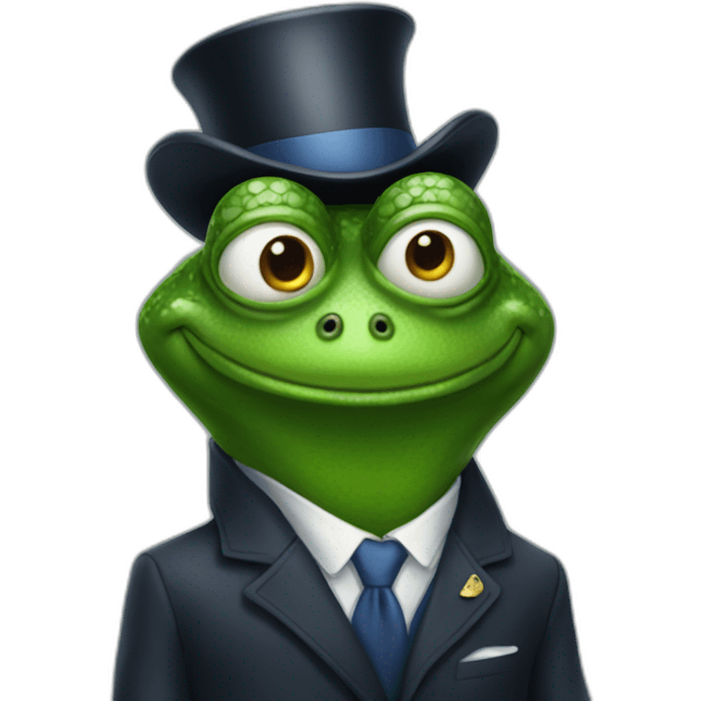 mr frog president today emoji