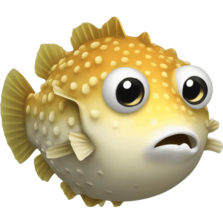 Blowfish emoji