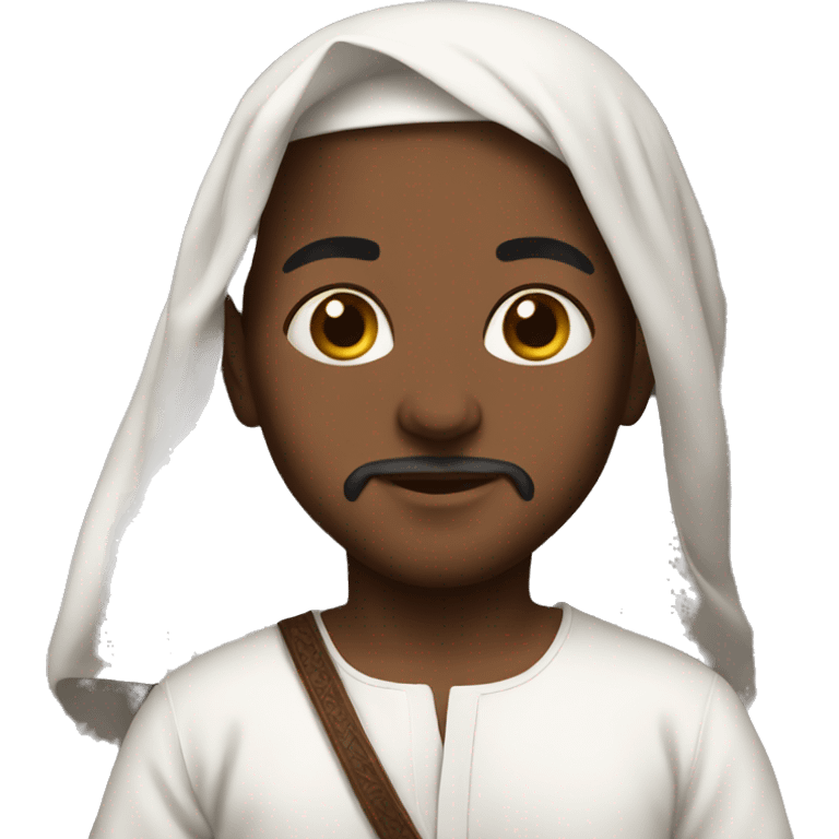 Arab, infant emoji