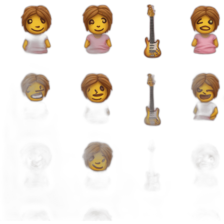 bruned-long-bassguitar-player-pink-tshirt-pink emoji