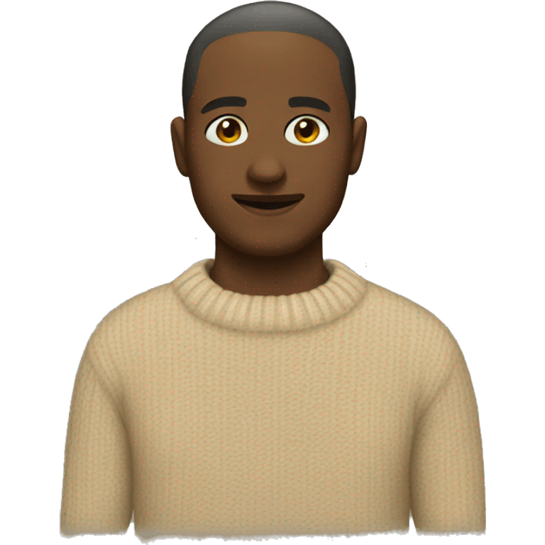 beige sweater emoji