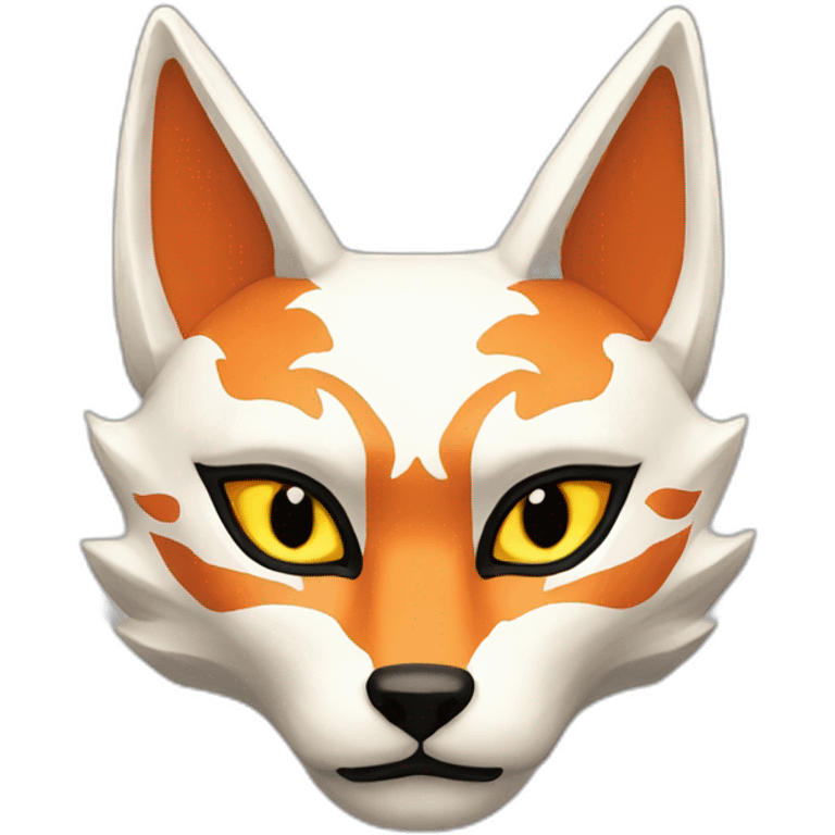 kitsune mask emoji