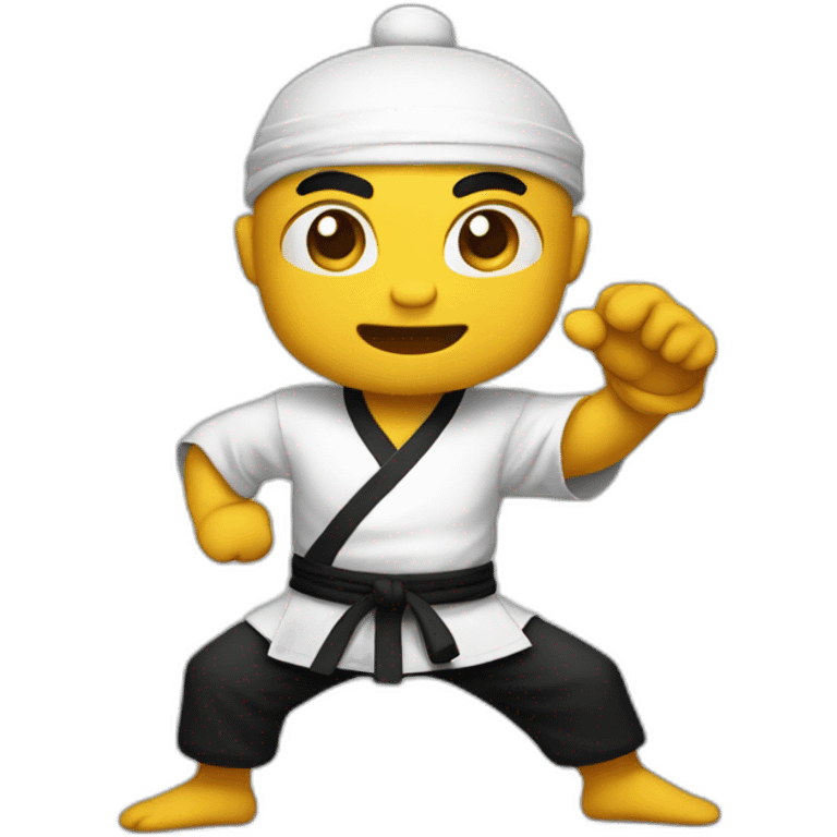 Kung fu emoji