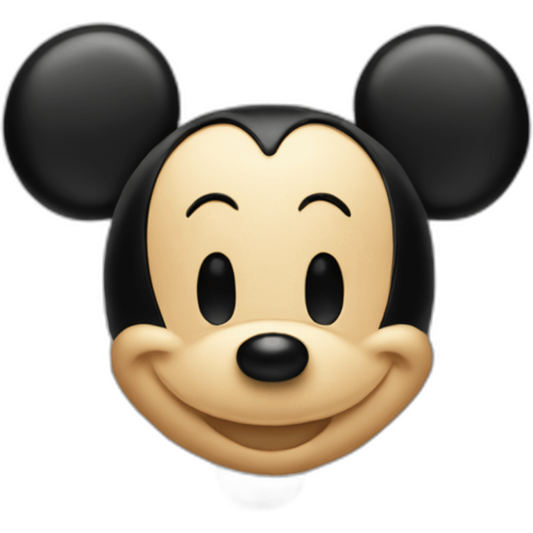 mickey's brain emoji