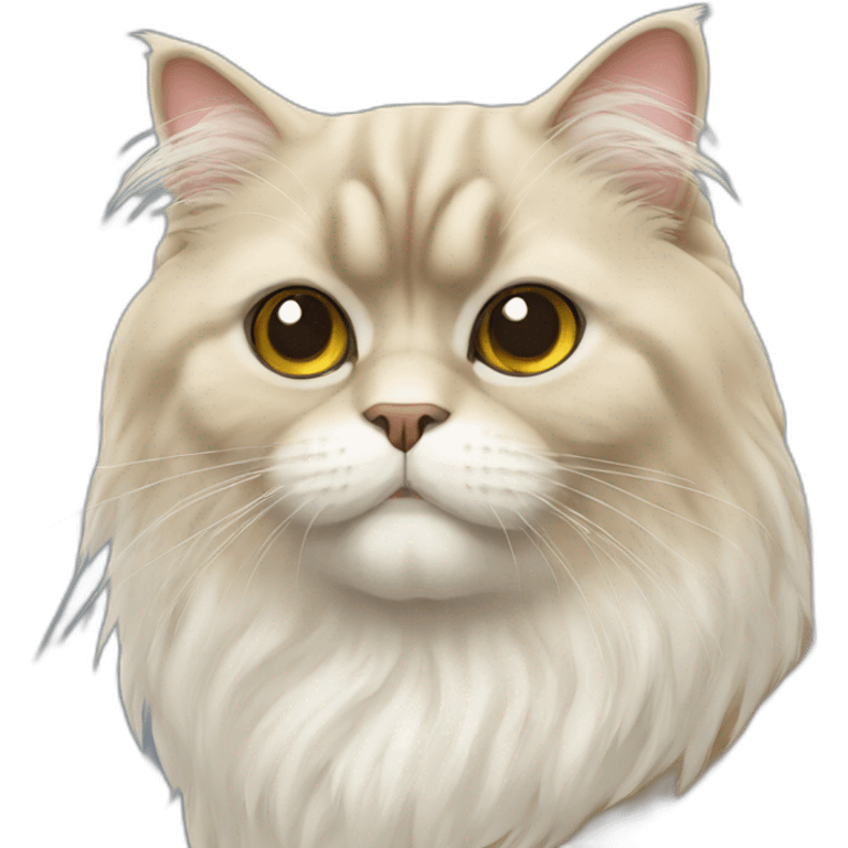 Persian cat emoji