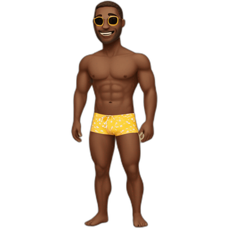 bikini dude emoji