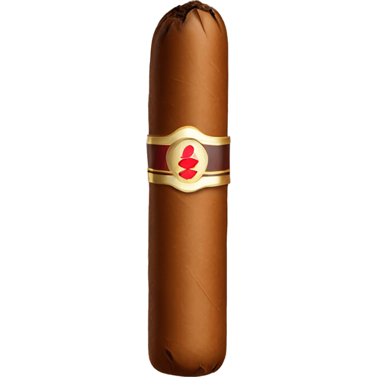 Brown Cigar with Smoke emoji