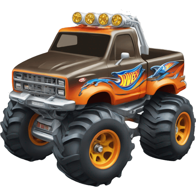 Hot wheels monster kei truck  emoji